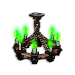Green Chandelier - Runescape Dragonwilds