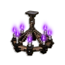 Purple Chandelier - Runescape Dragonwilds