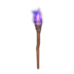Purple Standing Torch - Runescape Dragonwilds