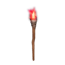 Red Standing Torch - Runescape Dragonwilds
