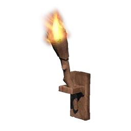 Wall-mounted Torch - Runescape Dragonwilds