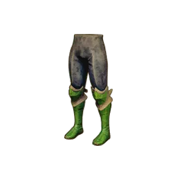 Green Dragonhide Chaps - Runescape Dragonwilds