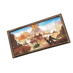 Umbral Sands Landscape Tapestry - Runescape Dragonwilds