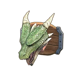 Green Dragon Trophy - Runescape Dragonwilds